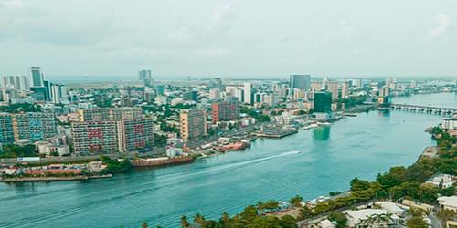 View of Lagos, Nigeria